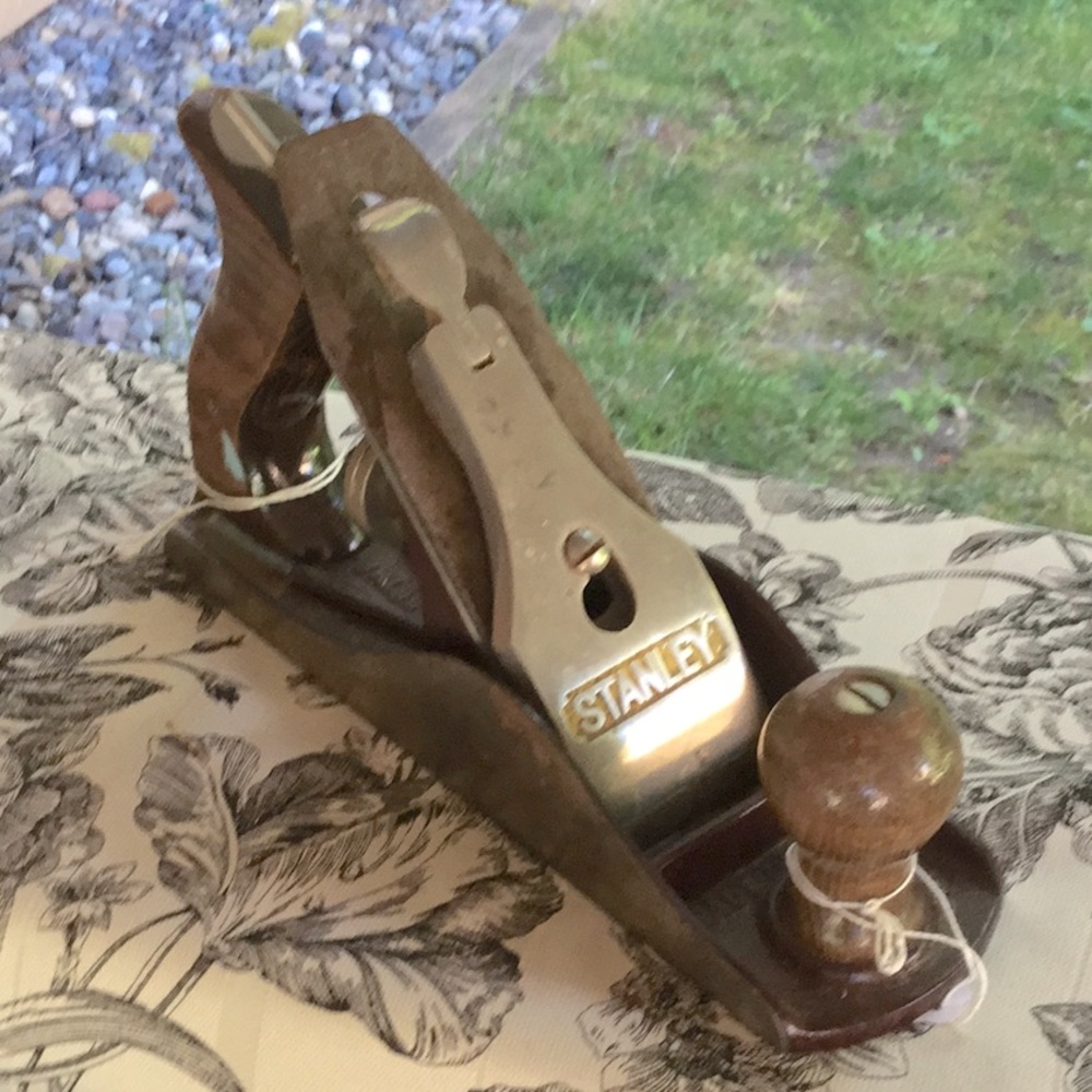 Vintage antique collector Stanley plane c 557 mp farmer’s market decor rustic